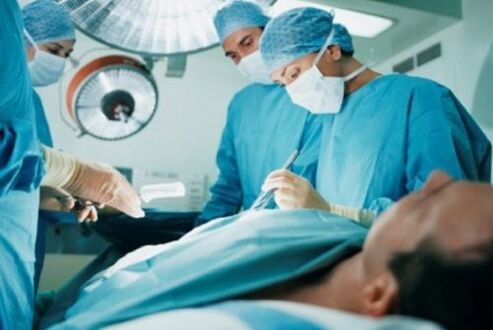 műtét prosztatagyulladás miatt